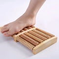 Wooden Roller Foot Massager – Natural Stress Relief & Foot Therapy Tool