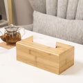 Wooden Tissue Box Holder for Home, Office & Bathroom