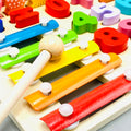 Wooden 4in1 Xylophone & Fishing Game