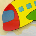 Wooden Mini Airplane Puzzle Board