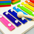 Wooden Montessori Xylophone & Shapes Column