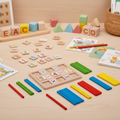 Wooden Multi-functional Digital Computing Learning Box