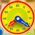 Wooden Pre-School Educational Clock