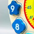 Wooden Pre-School Educational Clock