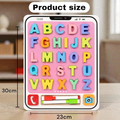 Wooden iPhone Themed Capital Letters Board
