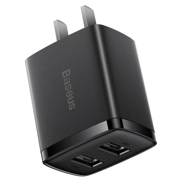 Baseus 10.5W Compact Mobile Charger Dual Port