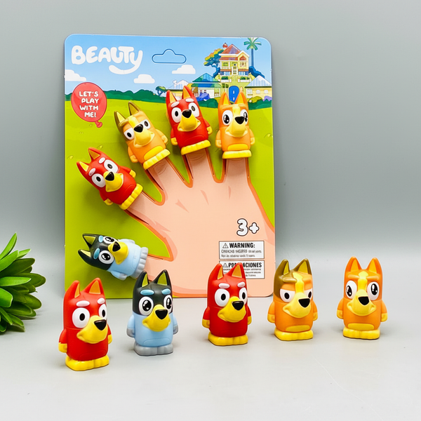 Bluey Finger Puppets - No Logo 1