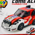 DIY 3in1 Gulf Racing Car Lego Bricks Set - 161Pcs