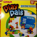 Play Pals Learning Bucket Building Blocks