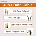 4-in-1 USB-C Fast Charging Cable