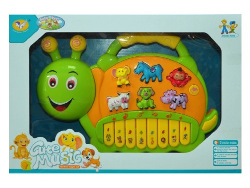 Catterpilar Shape Piano